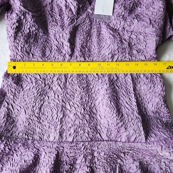 Endless Rose Textured Mini Dress Womens Large NEW Fairy Fairycore Grad Lilac - Picture 10 of 14
